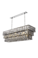 Rectangular Crystals Chandelier | Eichholtz Amazone | OROA TRADE
