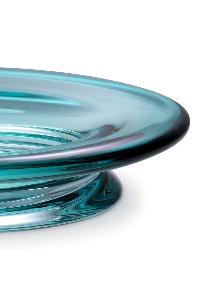 Turquoise Glass Bowl | Eichholtz Celia | OROA TRADE