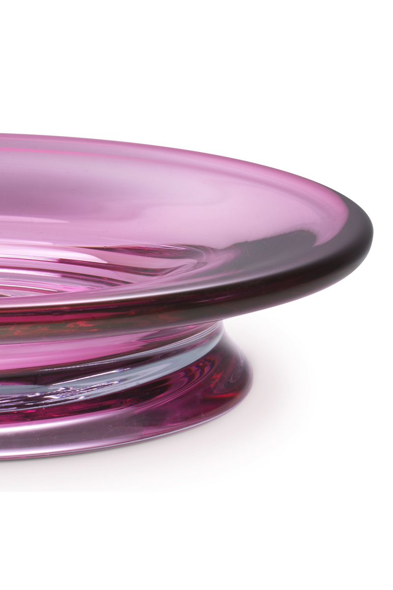Pink Glass Bowl | Eichholtz Celia | OROA TRADE