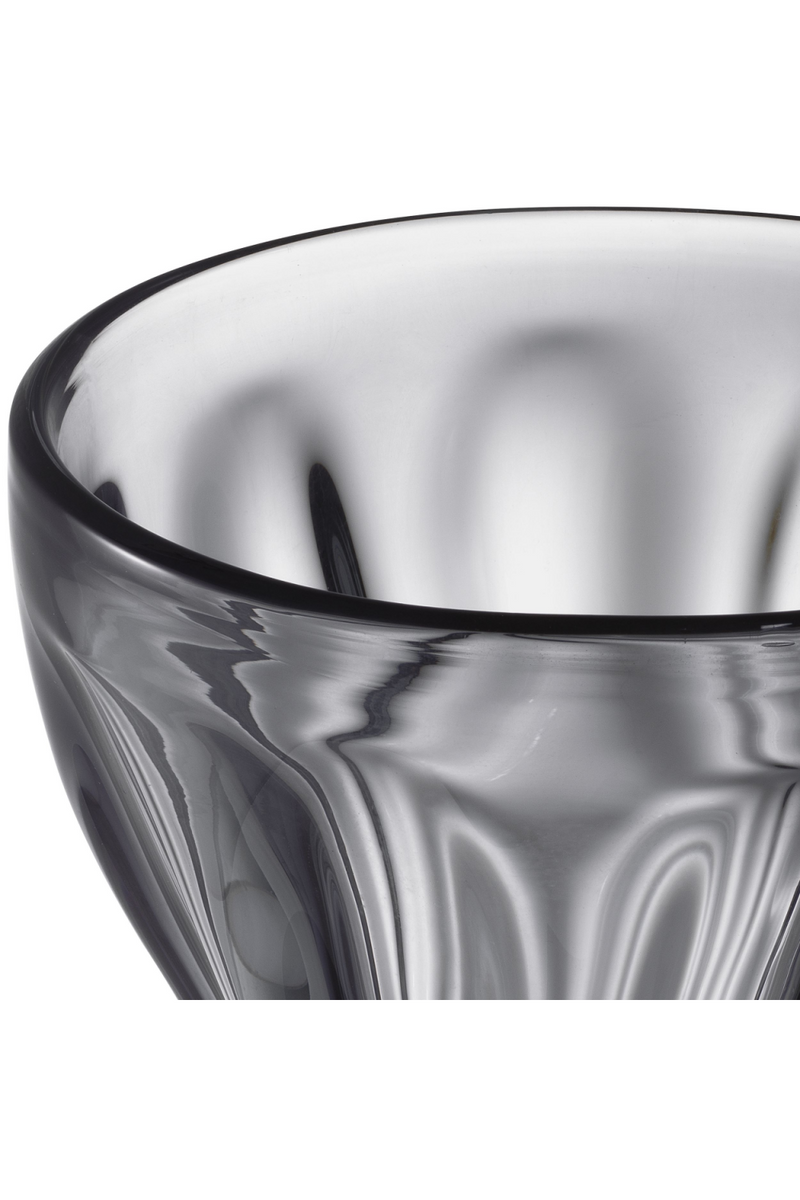 Gray Hand-Blown Glass Vase | Eichholtz Angelia | OROATRADE.com