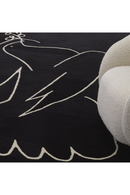 Black Wool Carpet 10' x 13' | Eichholtz Piccione | Oroatrade.com