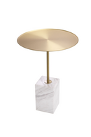 Brushed Brass Side Table | Eichholtz Cole | Oroatrade.com