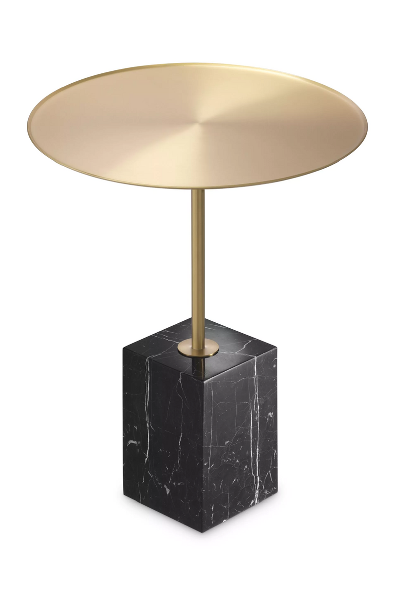 Marble Base Pedestal Side Table | Eichholtz Cole | OROA TRADE