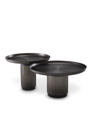 Black Gunmetal Coffee Table Set (2) | Eichholtz Zachary | OROA TRADE