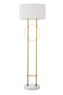 White Shade Floor Lamp | Eichholtz Kaiser | Oroatrade.com