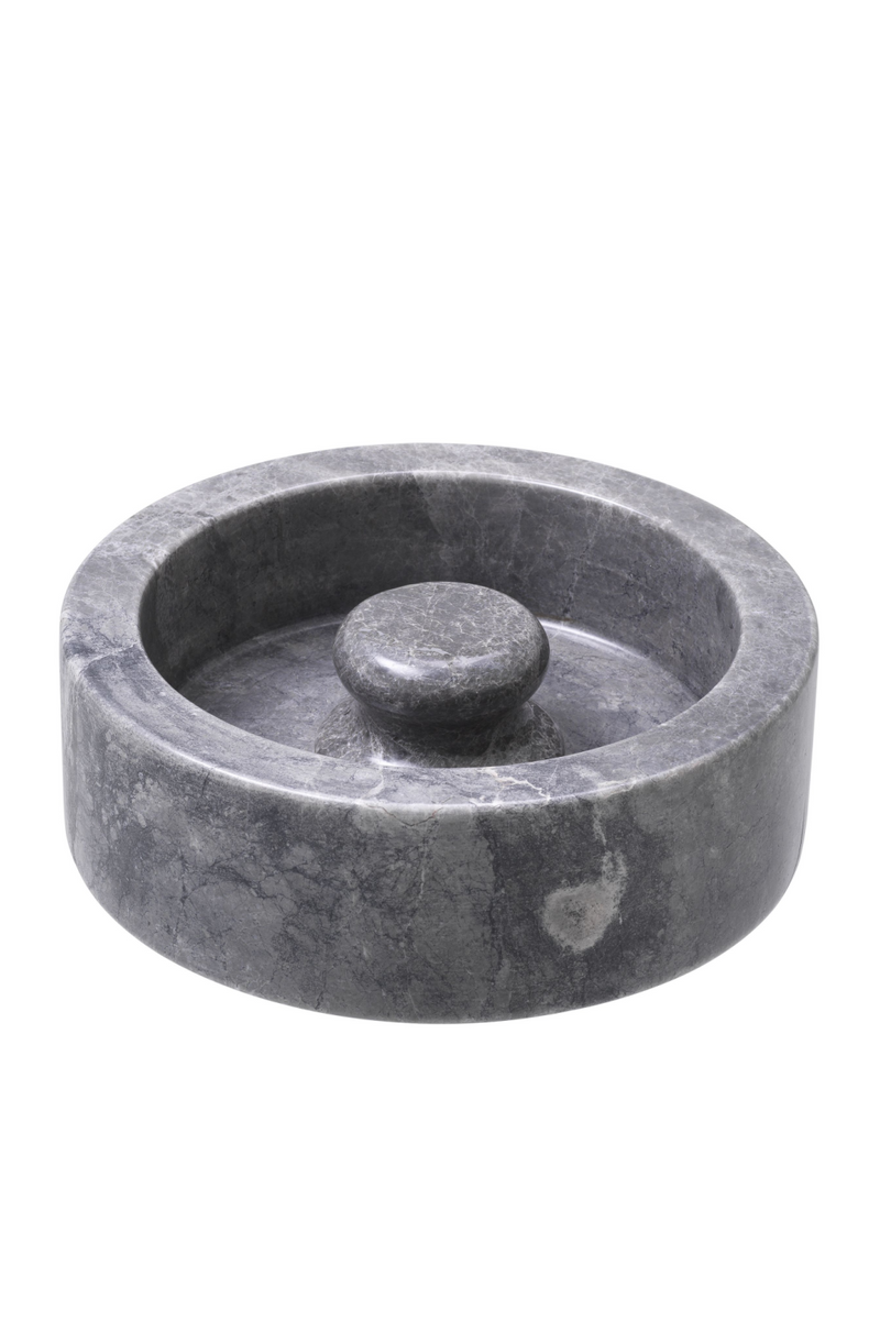 Gray Marble Round Bowl | Eichholtz Poulsen | OROA TRADE