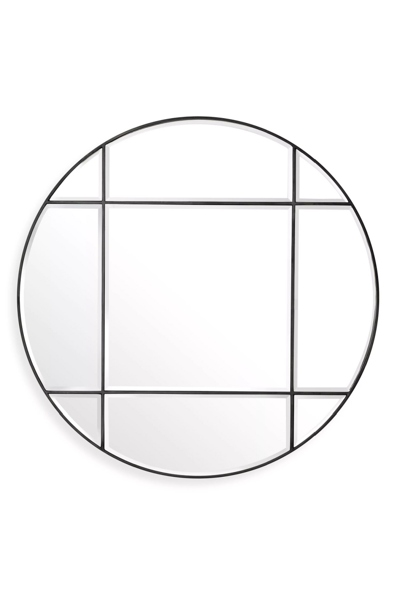 Metallic Framed Round Mirror | Eichholtz Beaumont | OROATRADE.com