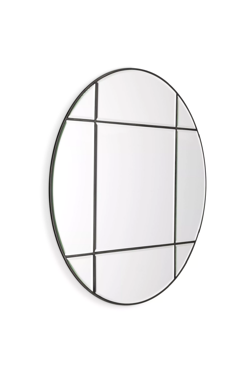 Metallic Framed Round Mirror | Eichholtz Beaumont | OROATRADE.com