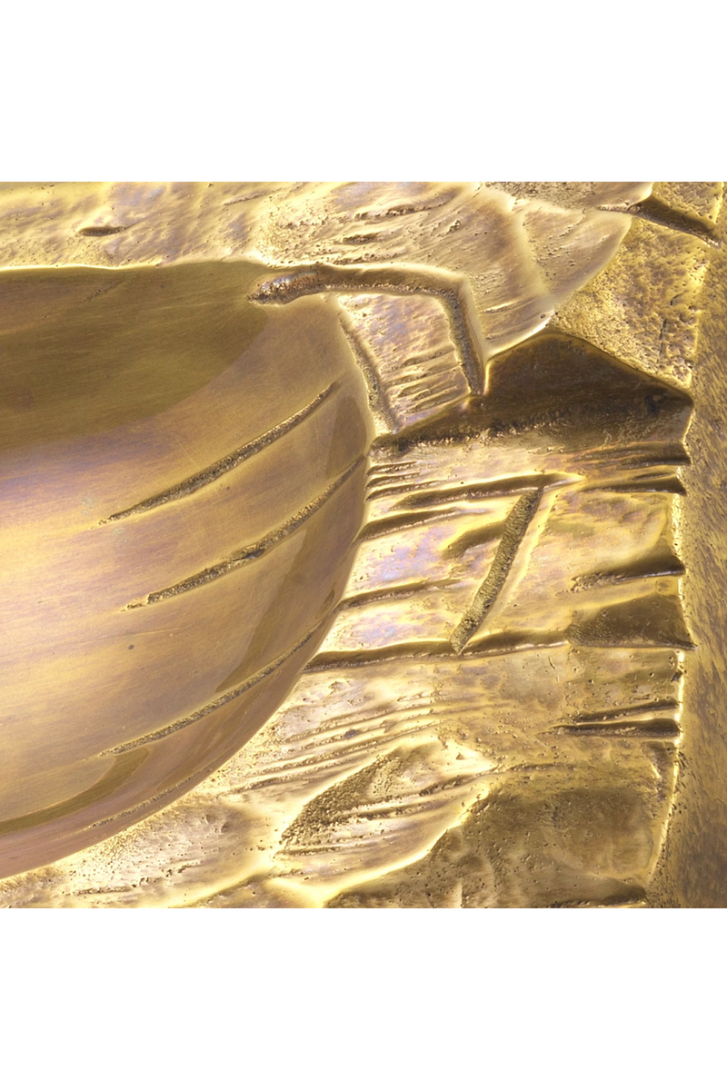 Sculptural Golden Tray | Eichholtz Chiasso | Oroatrade.com