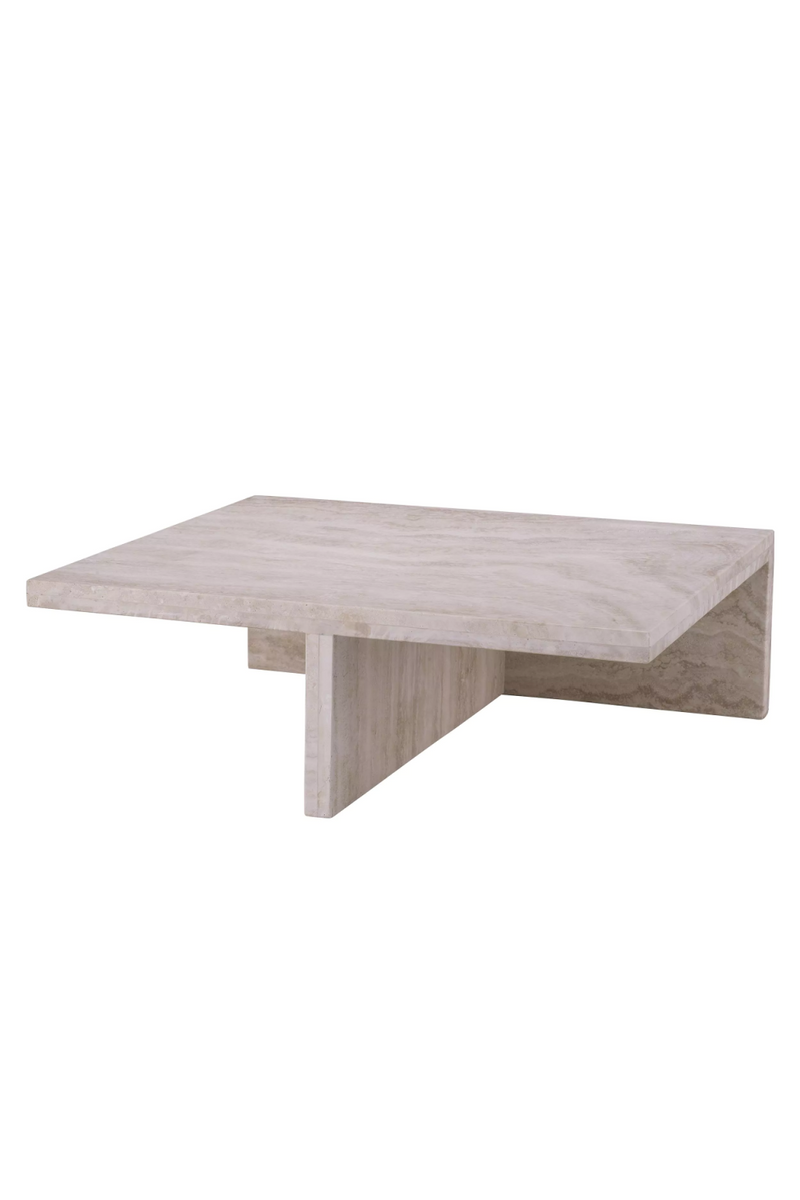 Minimalist Travertine Coffee Table | Eichholtz Amara | Oroatrade.com