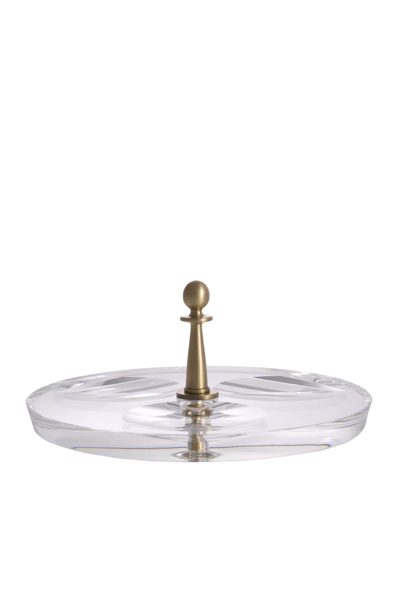 Round Decorative Glass Tray | Eichholtz Krone | OROATRADE.com