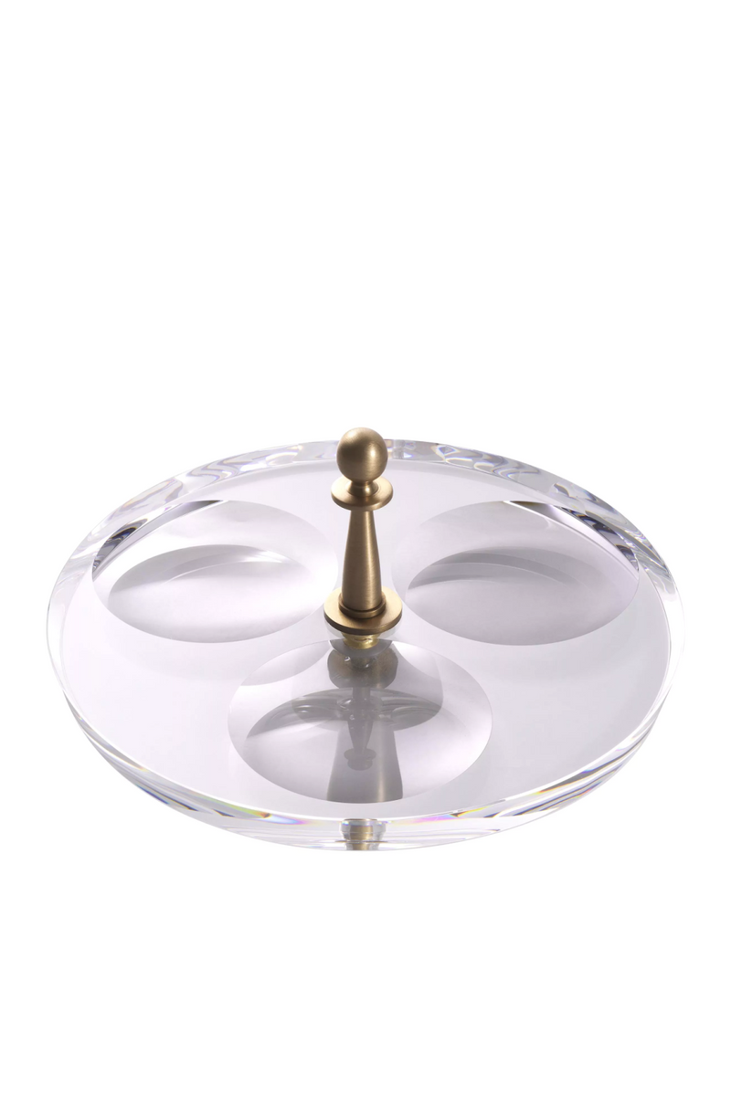 Round Decorative Glass Tray | Eichholtz Krone | OROATRADE.com