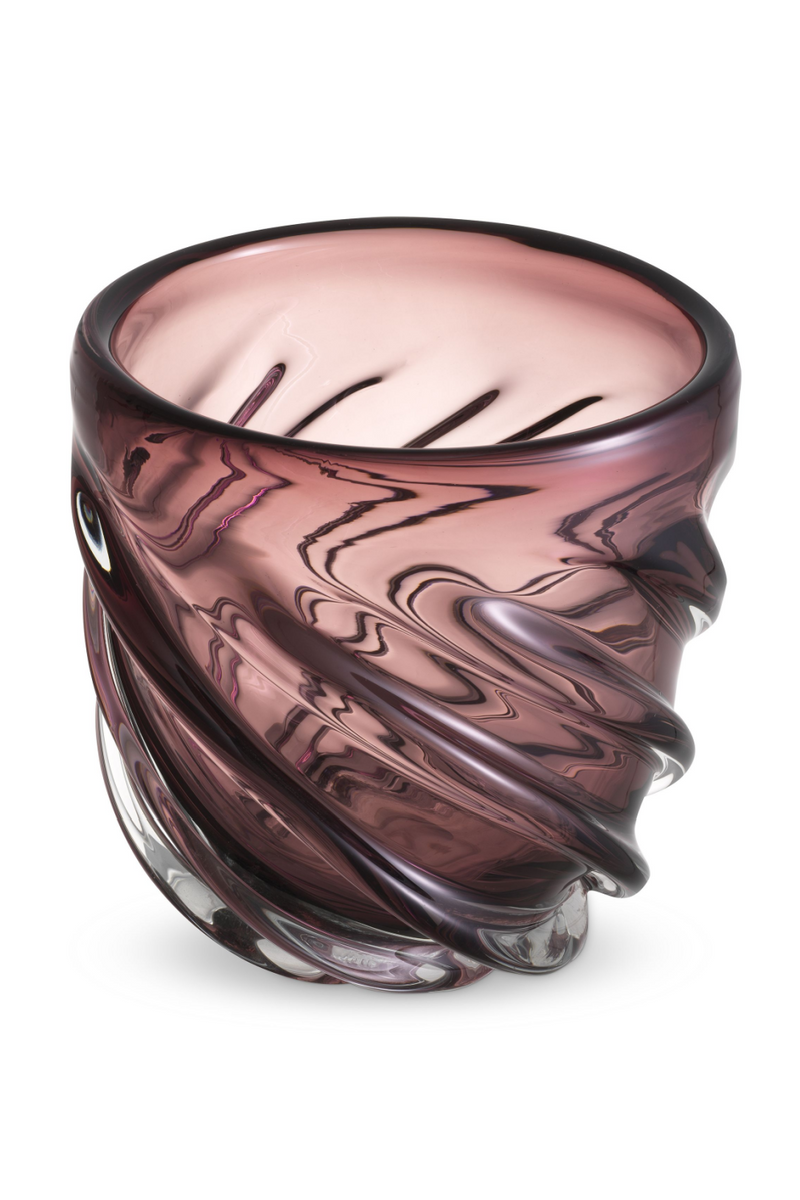 Pink Hand-Blown Glass Vase | Eichholtz Angelito - S | OROA TRADE