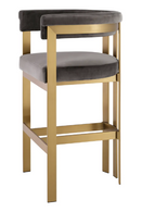 Modern Curved Bar Stool | Eichholtz Clubhouse | Oroatrade.com