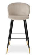 Vintage Inspired Velvet Bar Stool | Eichholtz Volante | Oroatrade.com