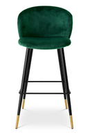 Vintage Inspired Velvet Bar Stool | Eichholtz Volante | Oroatrade.com