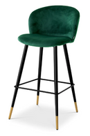 Vintage Inspired Velvet Bar Stool | Eichholtz Volante | Oroatrade.com