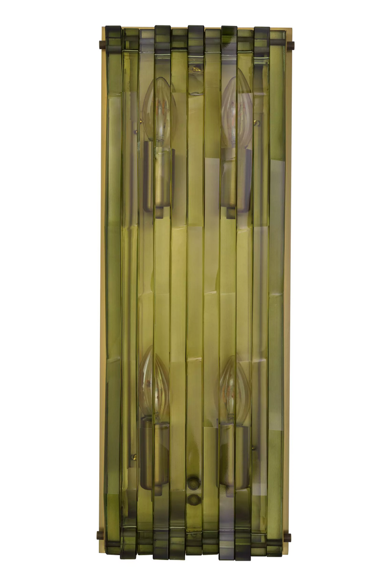 Geometrical Glass Wall Lamp L | Eichholtz Nuvola | OROA TRADE