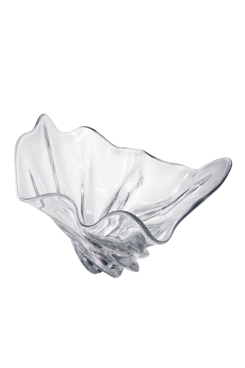 Clear Glass Hand-Blown Bowl | Eichholtz Ace | Oroatrade.com