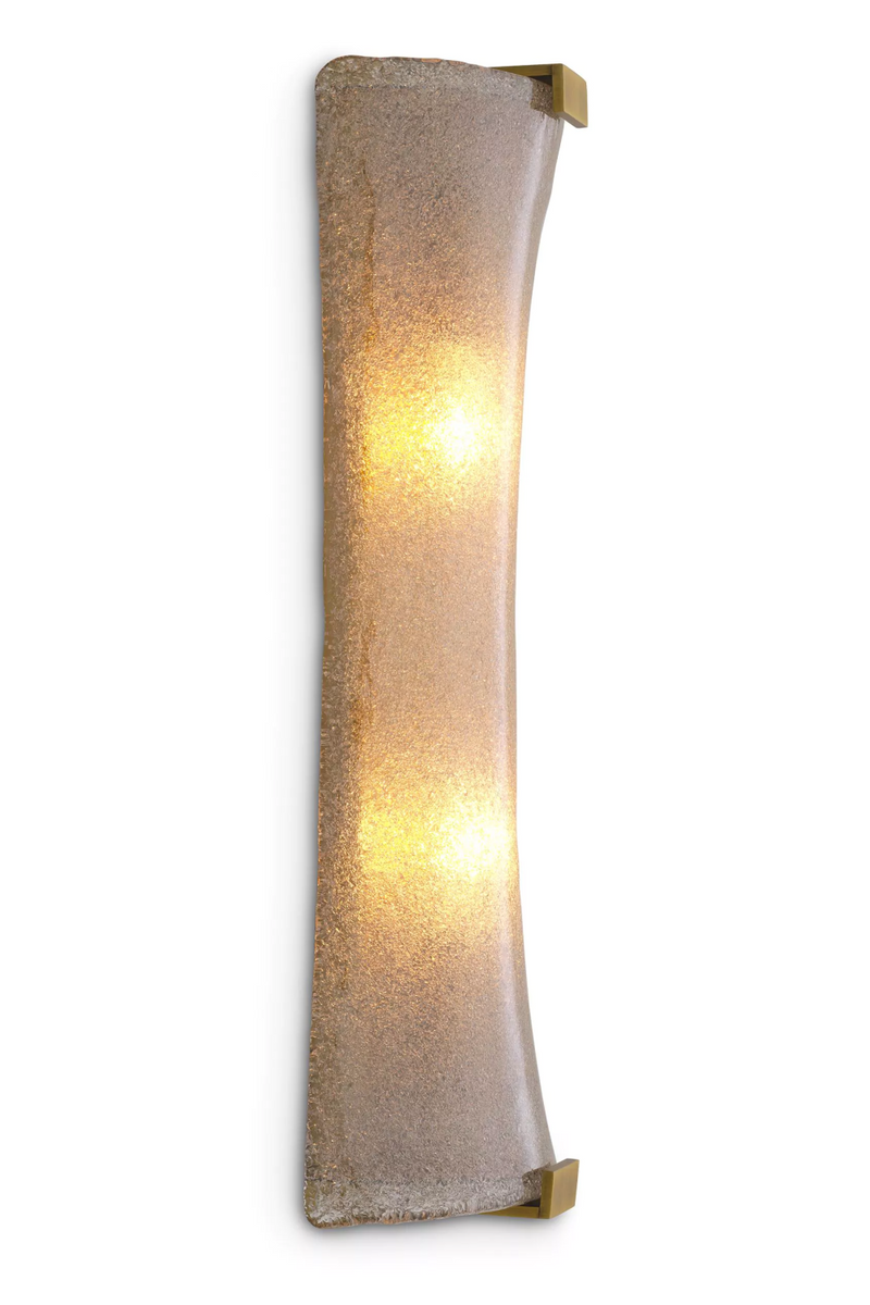 Curved Glass Wall Lamp | Eichholtz Bern | OROA TRADE