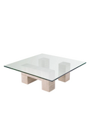 Square Glass Coffee Table | Eichholtz Ikal | Oroatrade.com