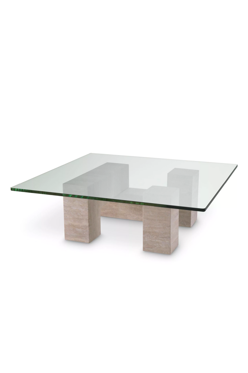 Square Glass Coffee Table | Eichholtz Ikal | Oroatrade.com