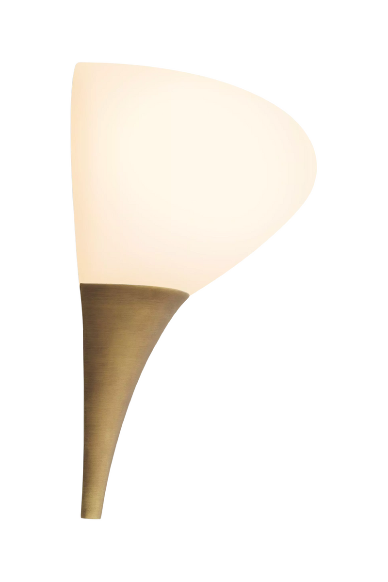 Elliptical Glass Wall Lamp | Eichholtz Duco | OROA TRADE