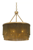 Round Golden Fringed Chandelier | Eichholtz Tissot | Oroatrade.com