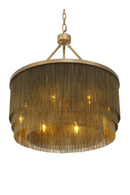 Round Golden Fringed Chandelier | Eichholtz Tissot | Oroatrade.com
