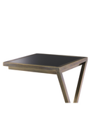 Gunmetal Glass Side Table | Eichholtz Cross | Oroatrade.com