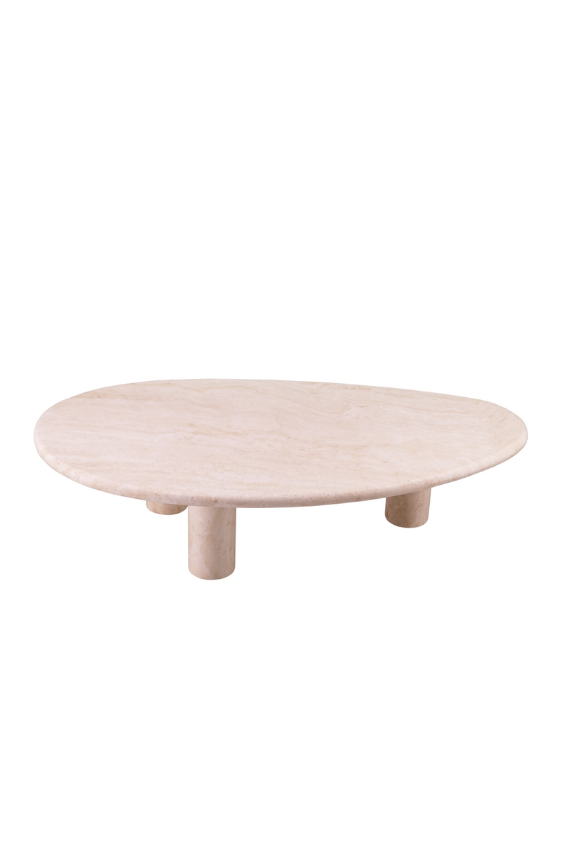 Travertine Organic Coffee Table | Eichholtz Prelude | Oroatrade.com