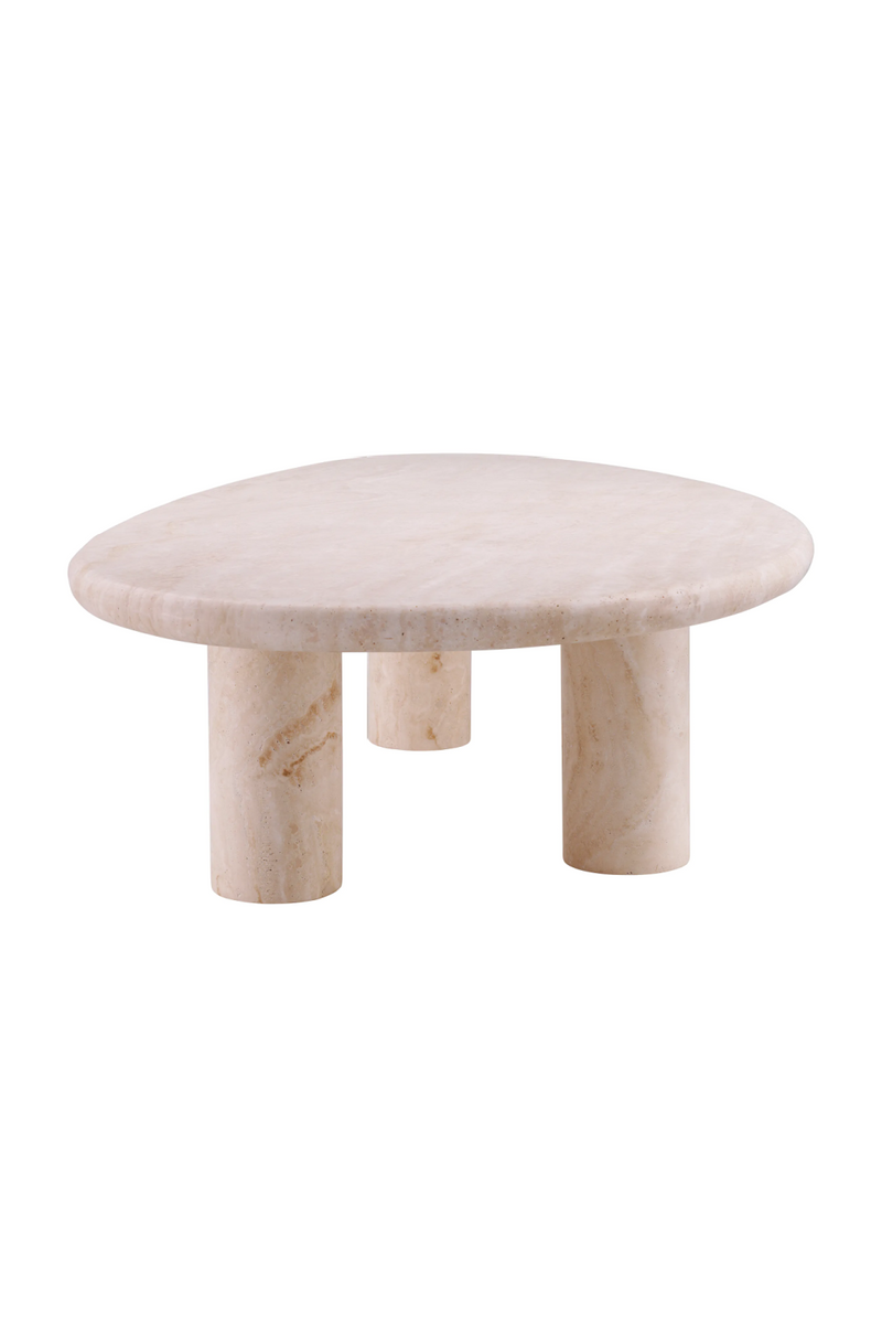 Travertine Organic Coffee Table | Eichholtz Prelude | Oroatrade.com