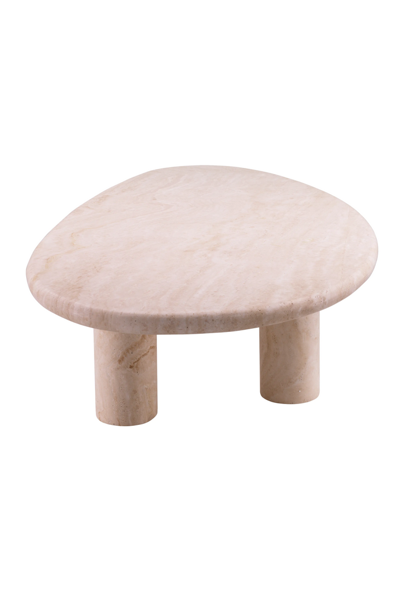 Travertine Organic Coffee Table | Eichholtz Prelude | Oroatrade.com