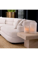 Cylindrical Translucent Alabaster Candle Holder | Eichholtz Mercer | Oroatrade.com