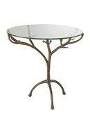 Rustic Tripod Glass Centre Table | Eichholtz Christophe | OROATRADE.com