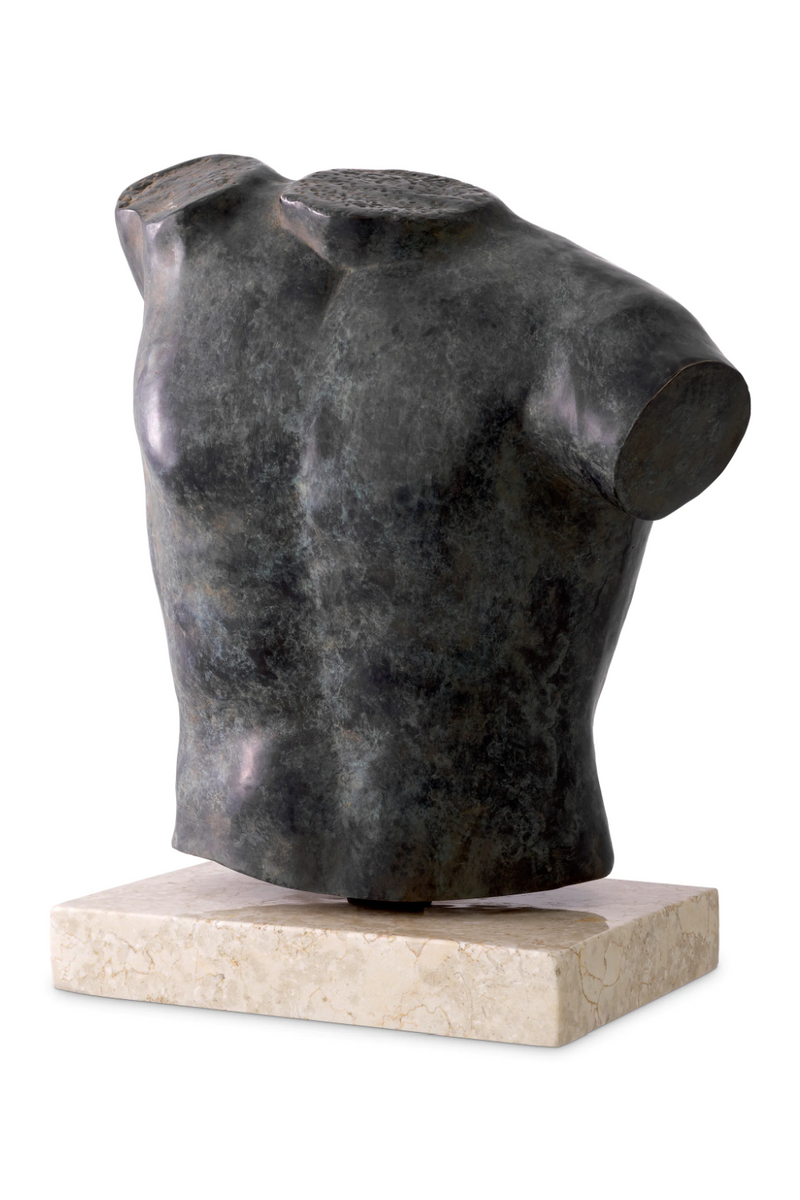 Antique Bronze Torso Sculpture | Eichholtz Agathos | Oroatrade.com