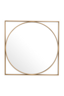 Square Framed Round Mirror | Eichholtz Montauk | OROATRADE.com