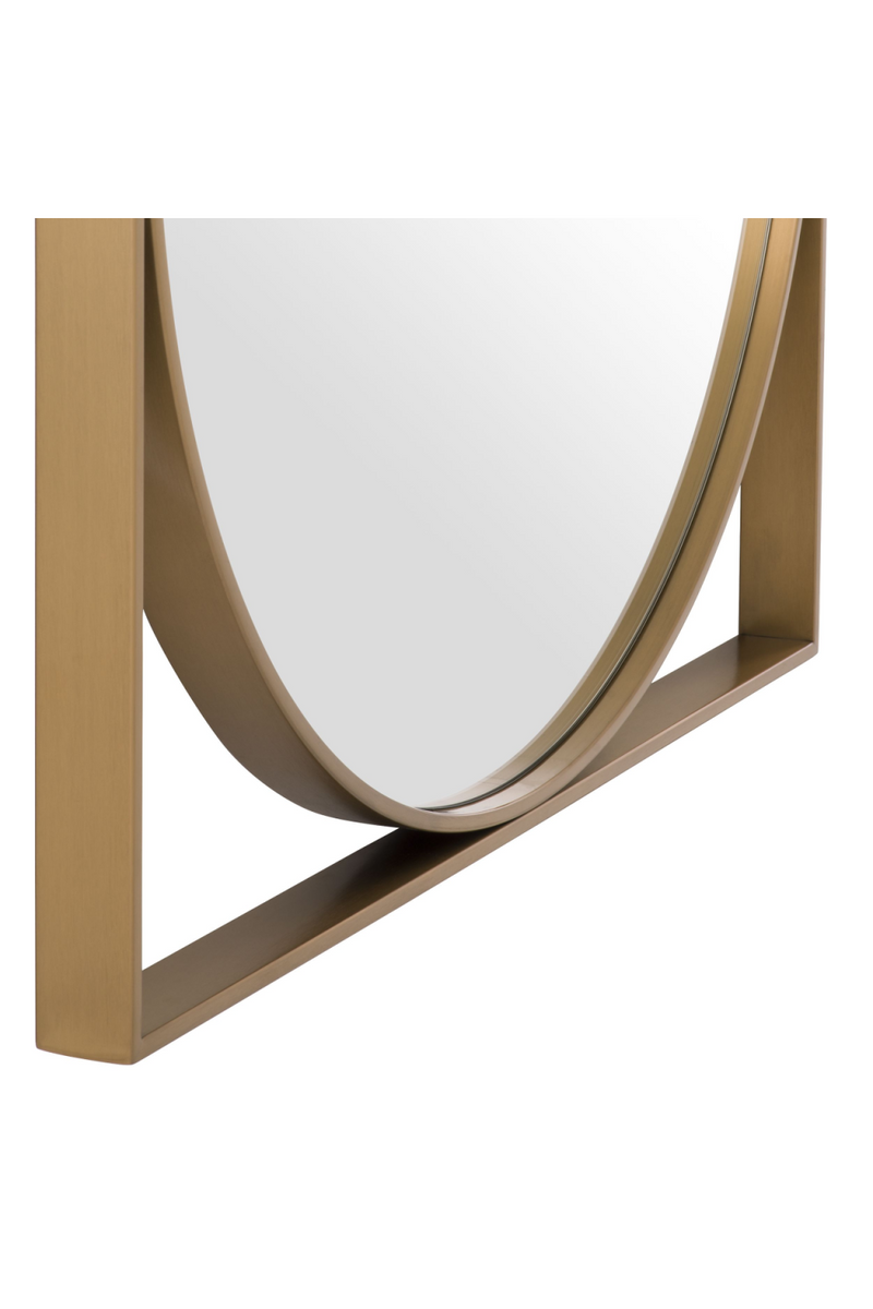 Square Framed Round Mirror | Eichholtz Montauk | OROATRADE.com