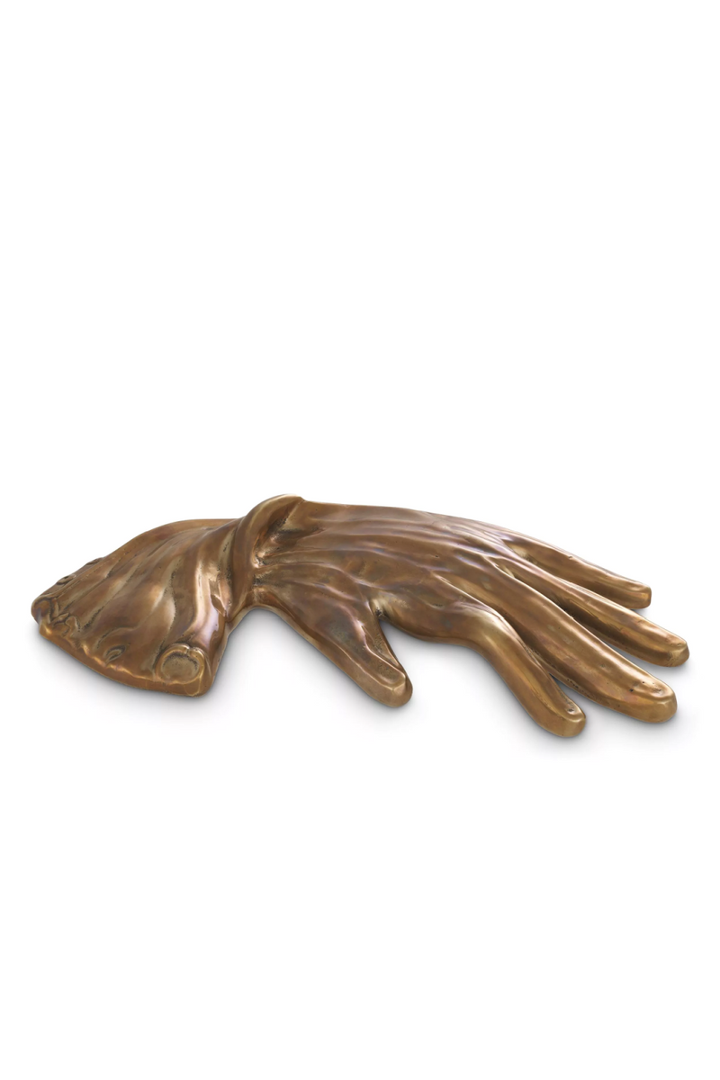Vintage Brass Deco Object | Eichholtz The Hand | Oroatrade.com
