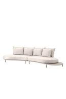 White Curved Outdoor Sofa | Eichholtz Laguno | Oroatrade.com