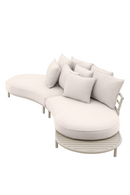 White Curved Outdoor Sofa | Eichholtz Laguno | Oroatrade.com