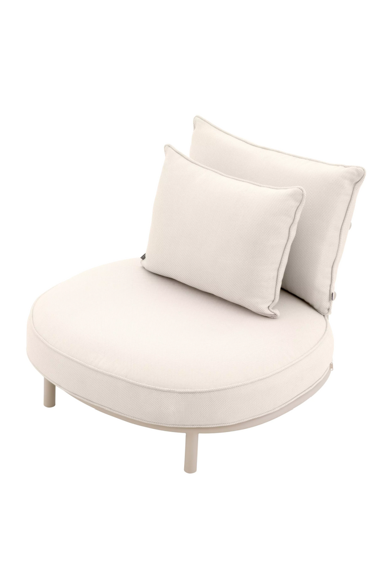 White Round Outdoor Chair | Eichholtz Laguno | Oroatrade.com