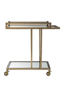 Stainless Steel Framed Glass Trolley | Eichholtz Beverly Hills | OROATRADE.com