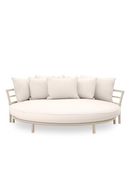 White Round Outdoor Sofa | Eichholtz Laguno | Oroatrade.com