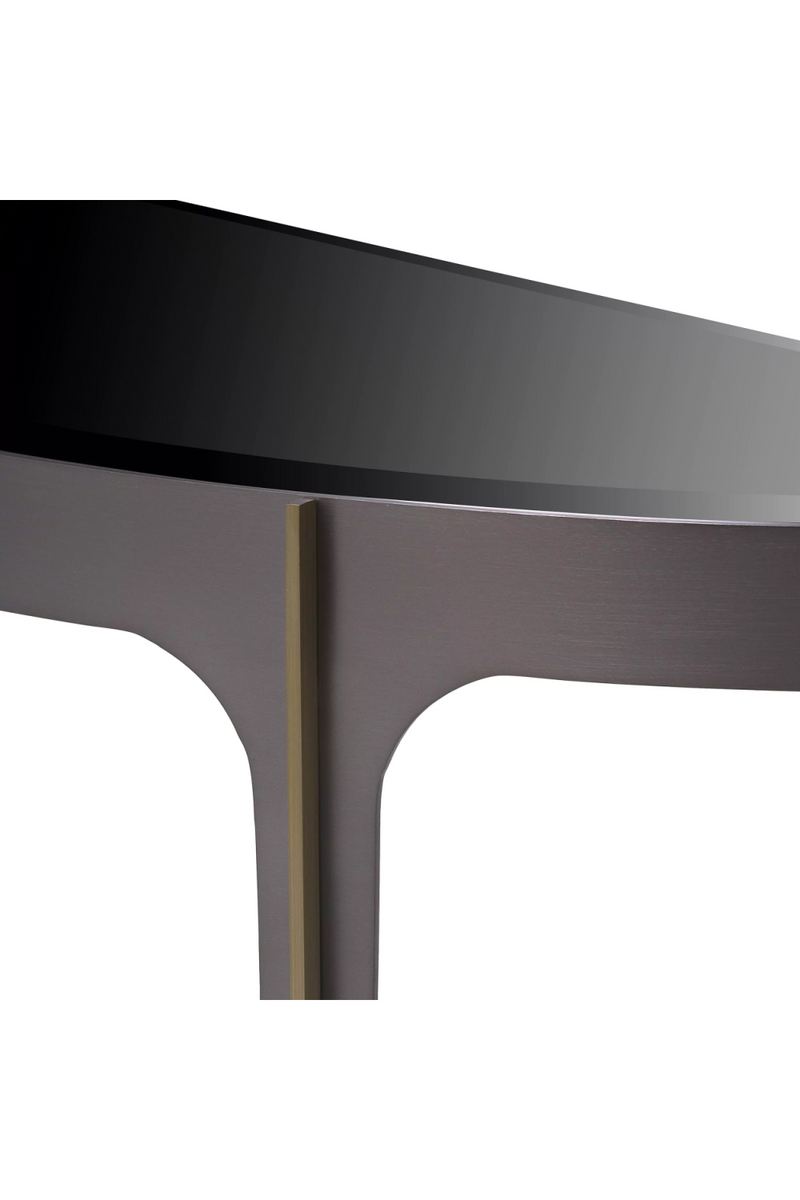 Semi-Circular Glass Console Table | Eichholtz Artemisa | OROATRADE.com