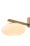 Elliptical White Glass Chandelier | Eichholtz Evergreen | Oroatrade.com