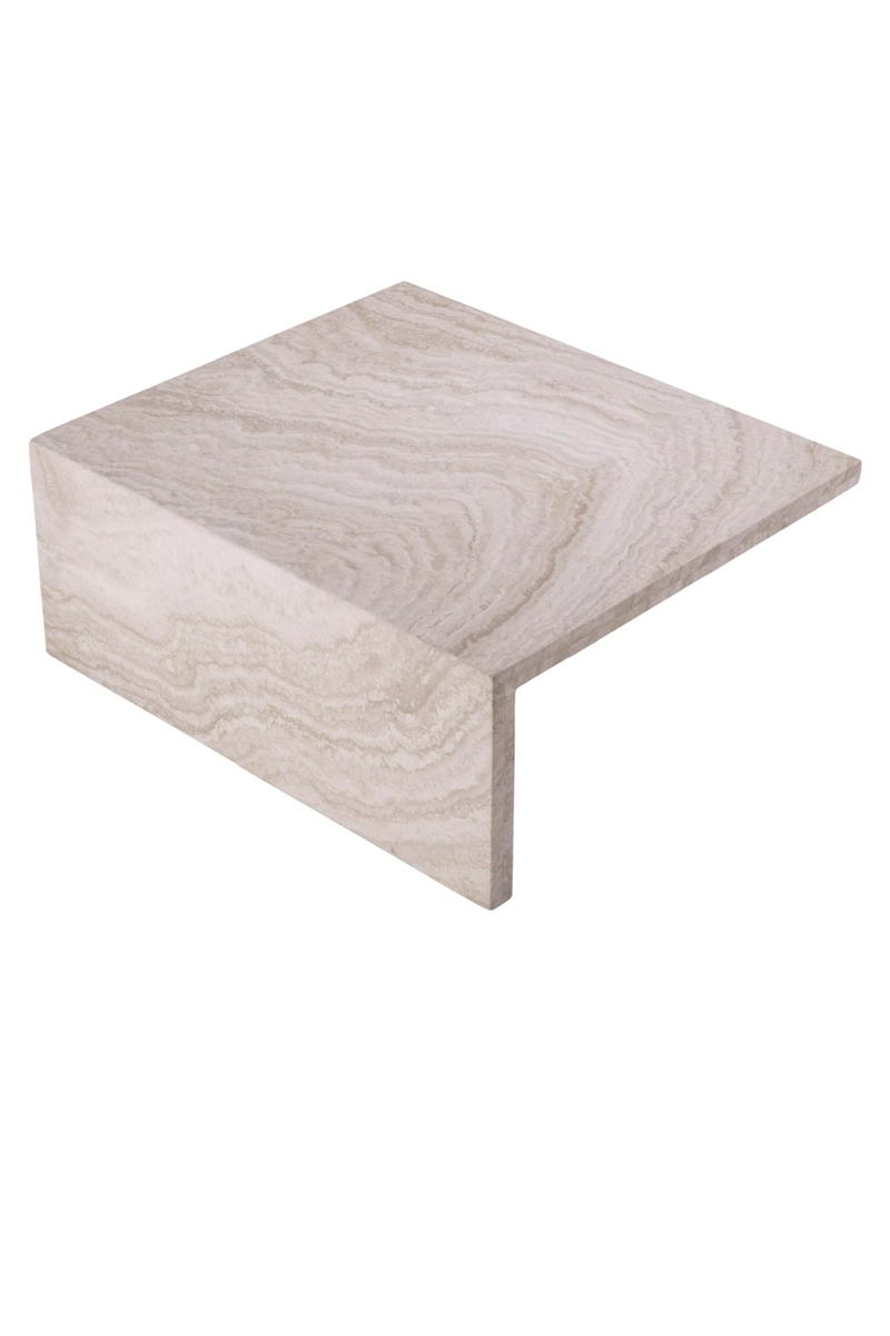 Minimalist Travertine Coffee Table | Eichholtz Amara | Oroatrade.com