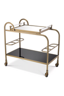 Modern Brushed Brass Trolley | Eichholtz Montreuil | Oroatrade.com