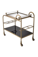 Modern Brushed Brass Trolley | Eichholtz Montreuil | Oroatrade.com