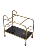 Modern Brushed Brass Trolley | Eichholtz Montreuil | Oroatrade.com
